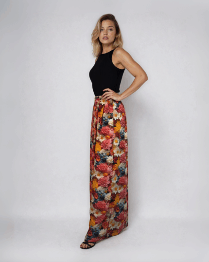 Tara Ultra Wide - Viscose Print