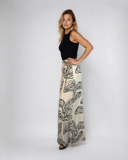 Tara Ultra Wide - Viscose Print